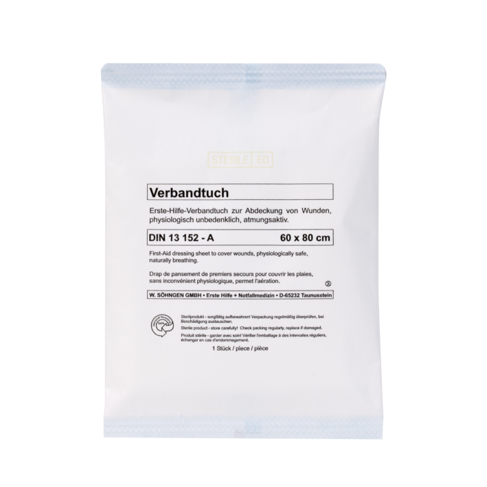 Verbandtuch DIN SO 60 x  80 cm