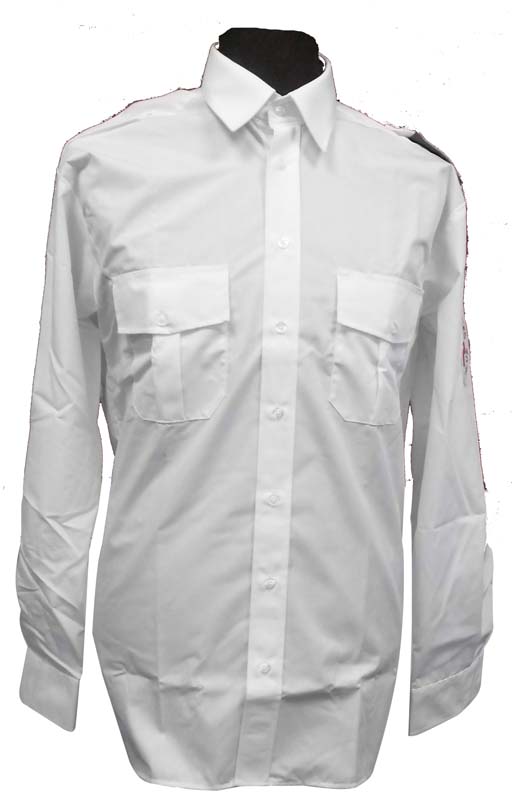 DRK Hemd 1/1 mit Schulterklappen in weiß