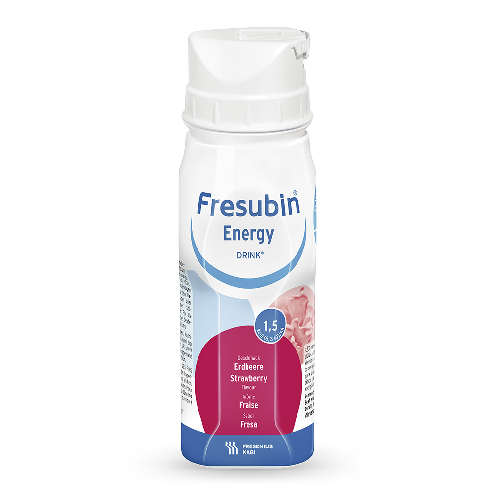 Fresubin Energy Drink Mischkarton Trinkflasche 24 x 200 ml, 6 Sorten