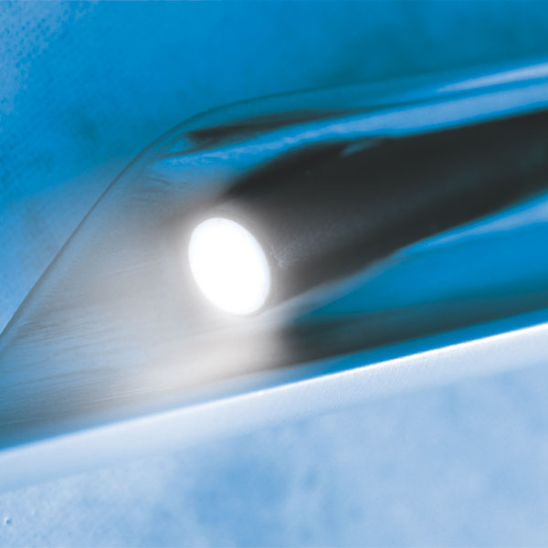 Laryngoskop Kaltlichtspatel aus Edelstahl, Typ Macintosh