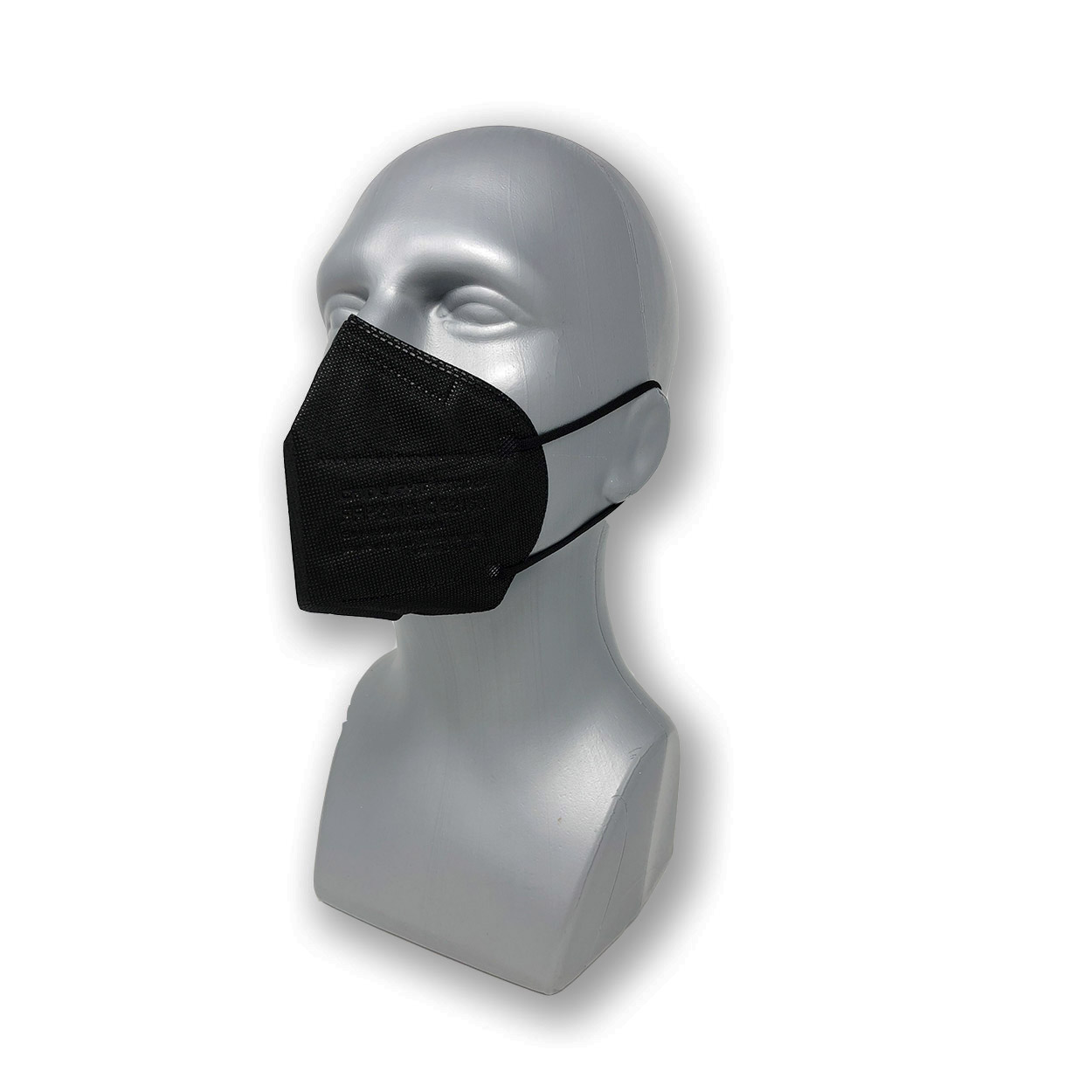 FFP2 Atemschutzmaske YYC1028 in schwarz - Packung à 25 Stück