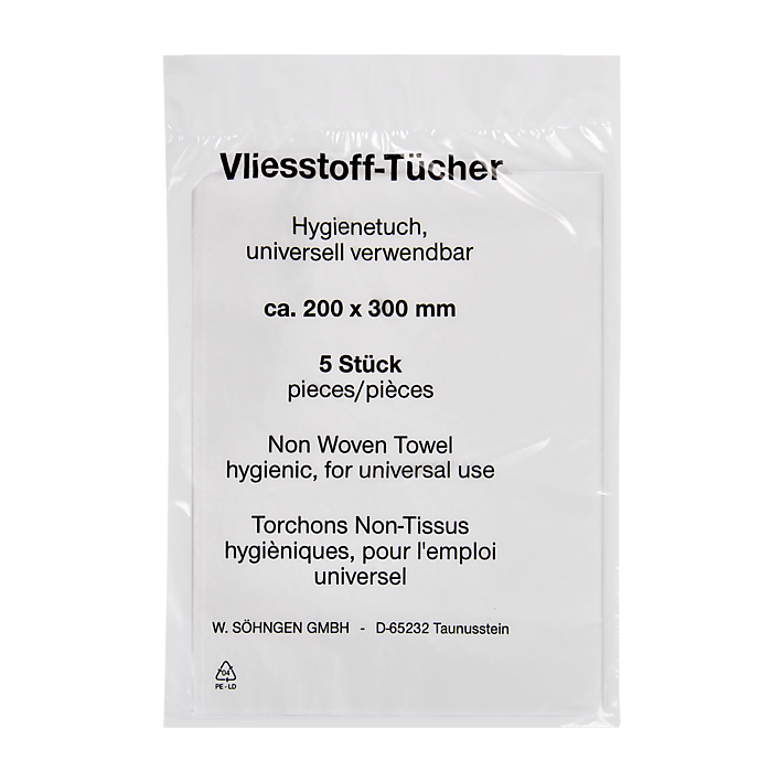 Vliestücher 200 x 300mm à 5 Stück