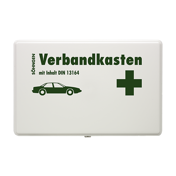KFZ-Verbandkasten KU-weiß mit Füllung Standard DIN 13164
