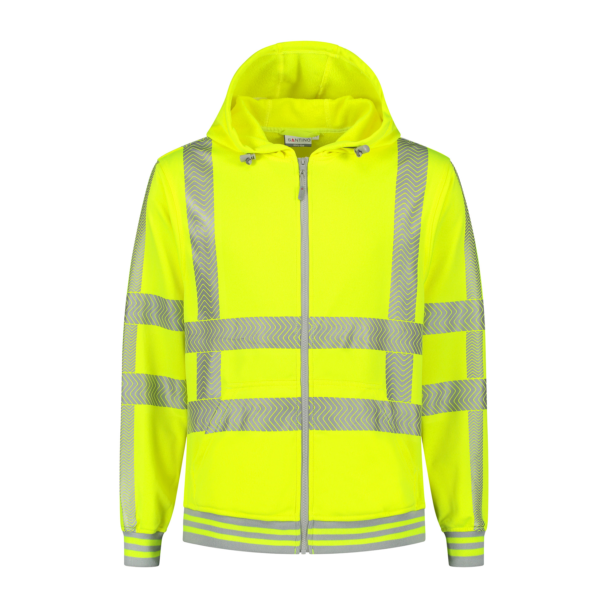 Santino Hooded Vest Vermont Fluor Yellow Gr. L