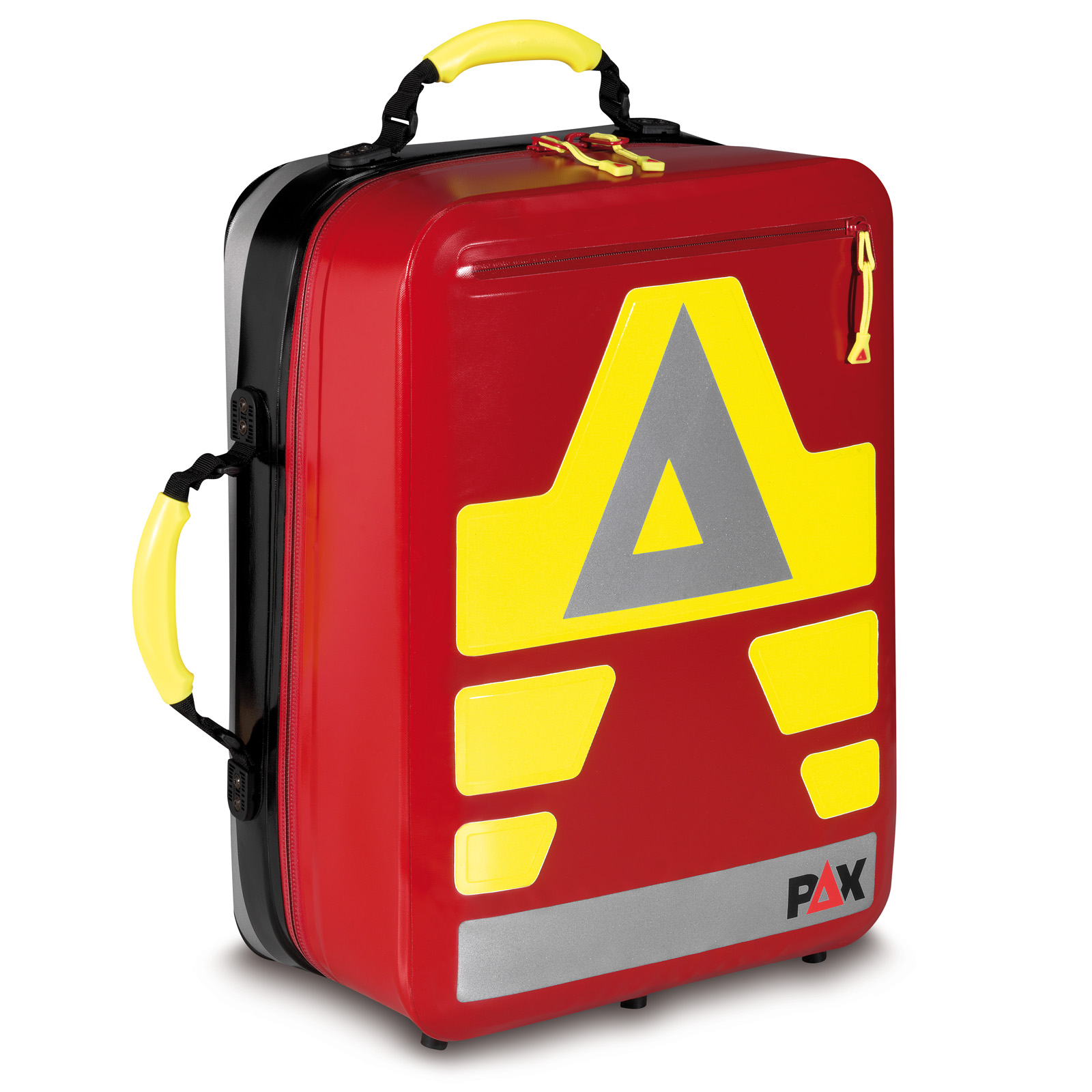 Notfallrucksack P5/11 L Klarsichtmodulset 1, PAX-Tec + in rot