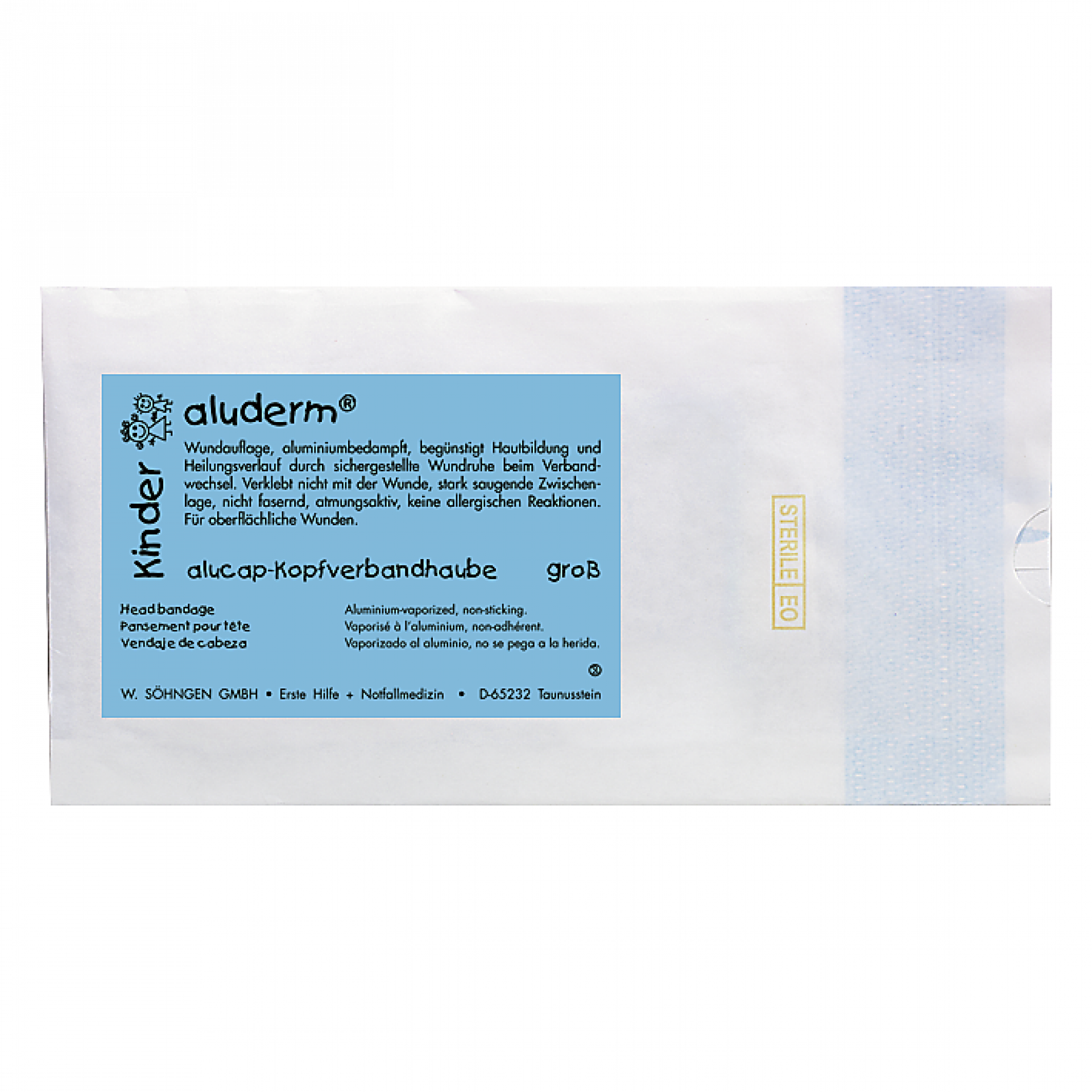 aluderm® Kinder-alucap groß