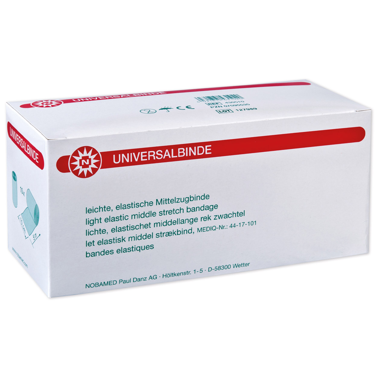 UNIVERSALBINDE in Folie, 10 cm x 5 m