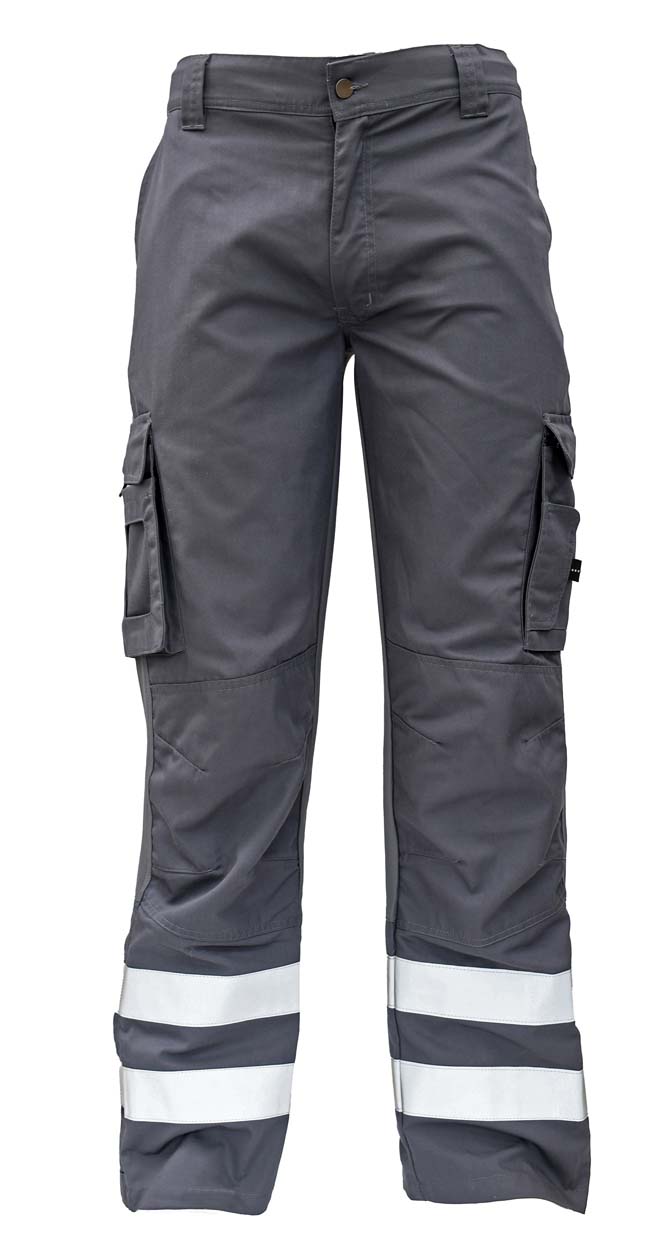 Hose Komfort grau Stretch