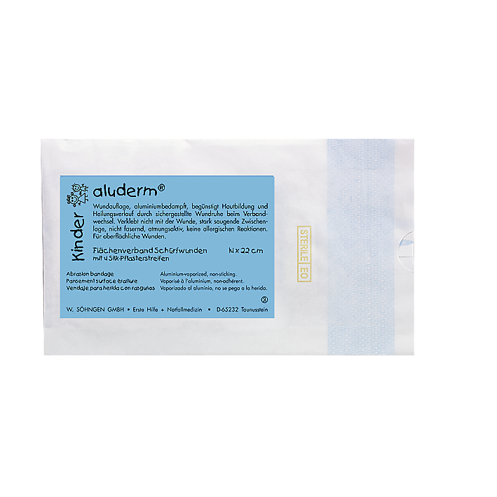 aluderm® Kinder Flächenverband Schürfwunden