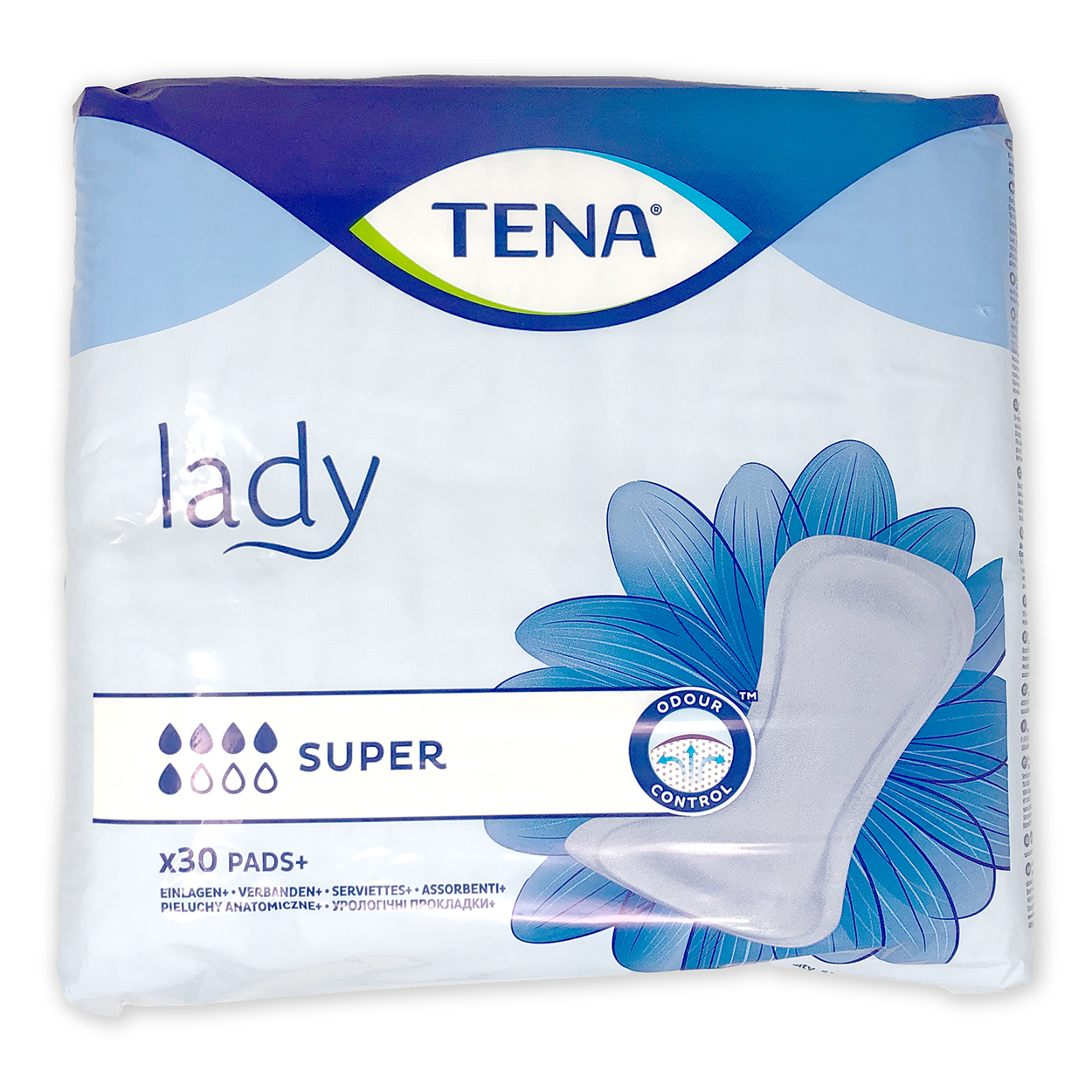 TENA LADY SUPER Einlagen - Packung à 30 Stück