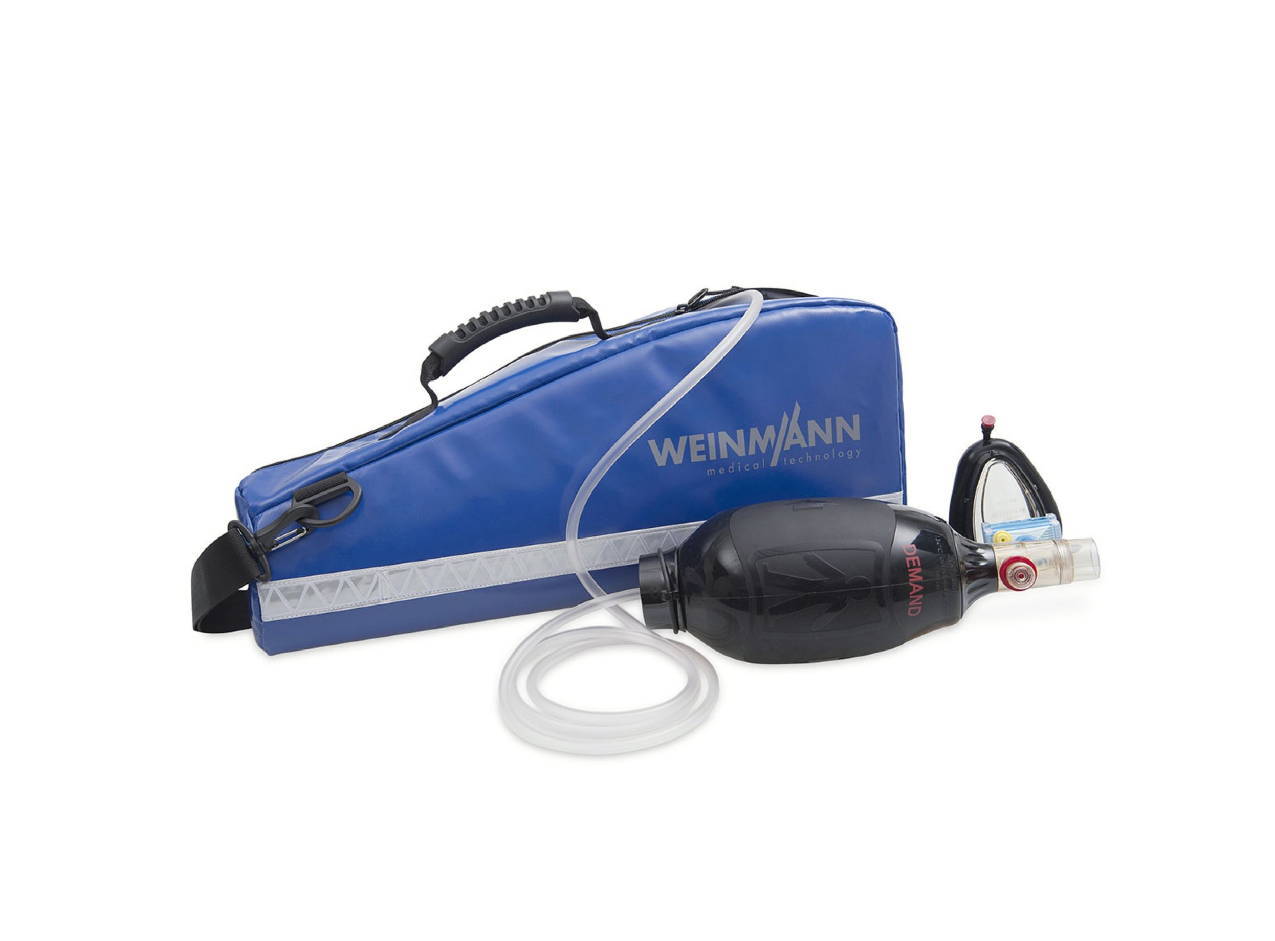 OXYBAG für 2-Liter Sauerstoffflaschen (Farbe: Blau) (Max. Flaschenlänge inkl. Druckminderer: 500 mm)