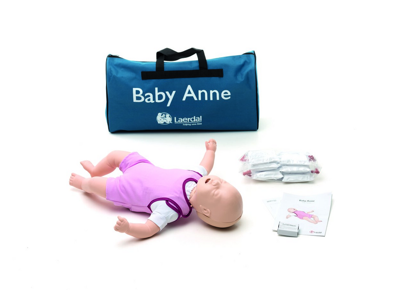 Baby Anne, komplett mit Tragetasche und Zubehör