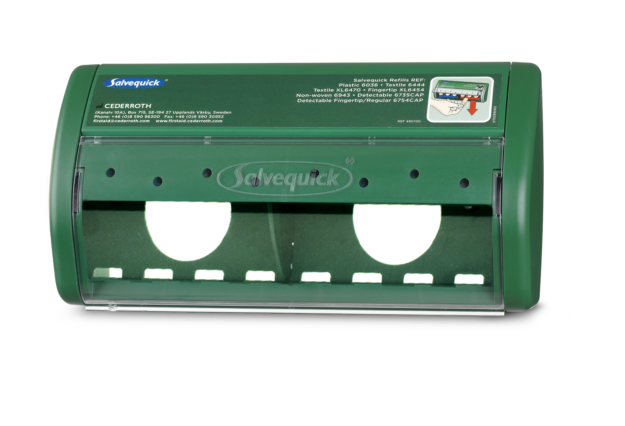 Cederroth Salvequick-Sofortpflaster-Spender (ohne Füllung)