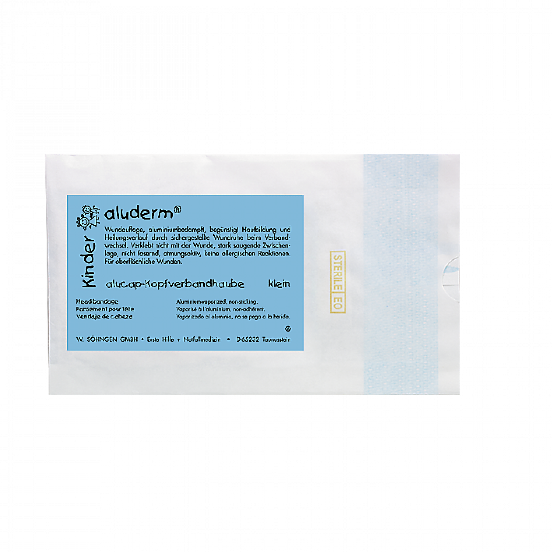 aluderm® Kinder-alucap klein