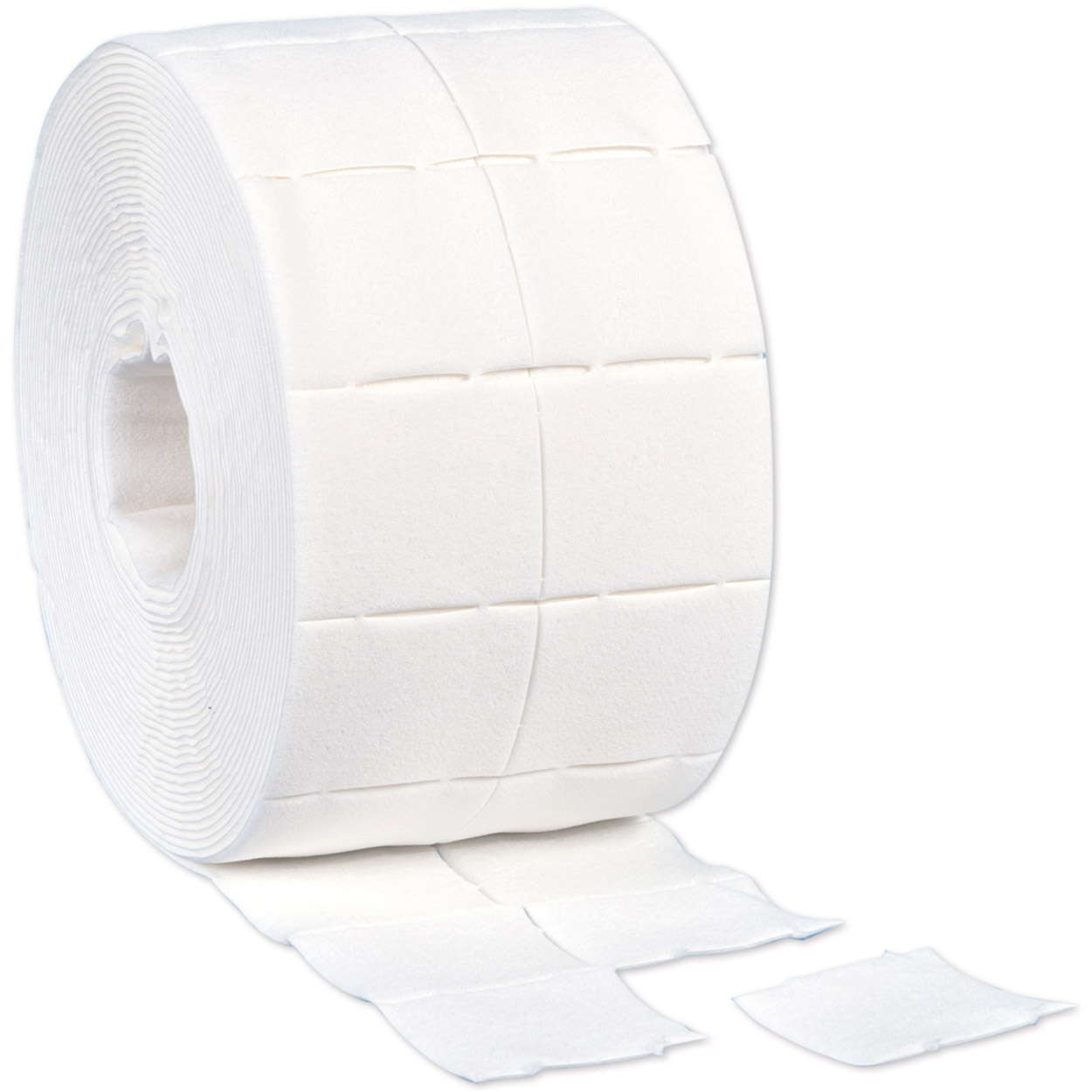 NOBAZELLTUPF® 4 x 5 cm Zellstopftupfer - Packung à 2 Rollen à 500 Stück