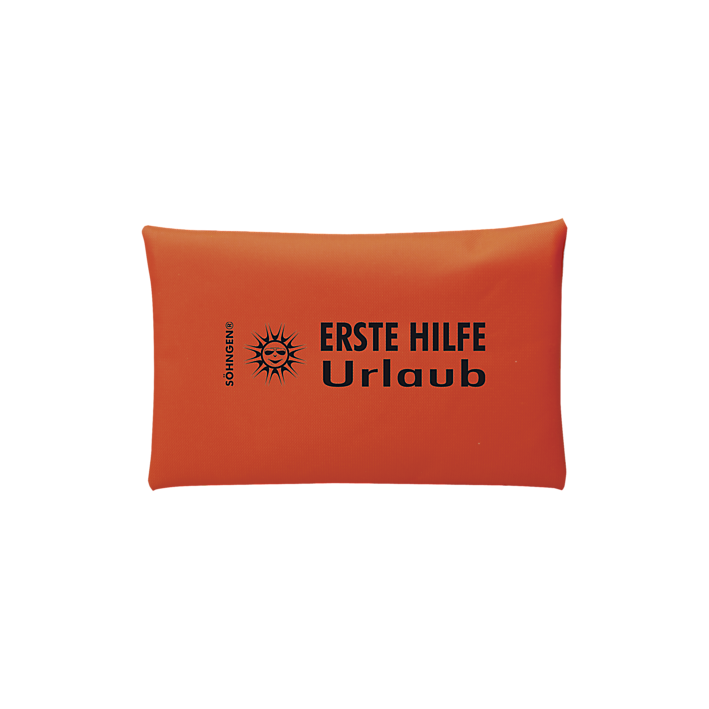 Erste Hilfe Urlaub orange