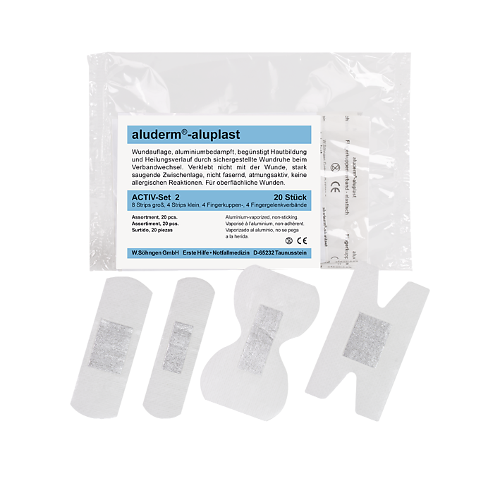 Activ-Set 2 aluderm®- aluplast Sortiment elastisch