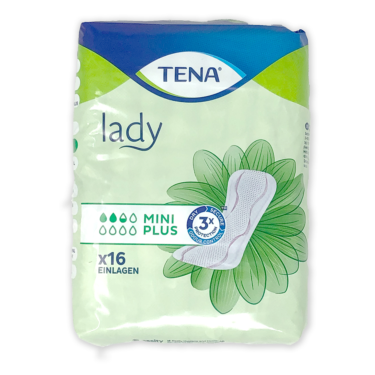TENA LADY mini plus Einlagen - Packung à 16 Stück