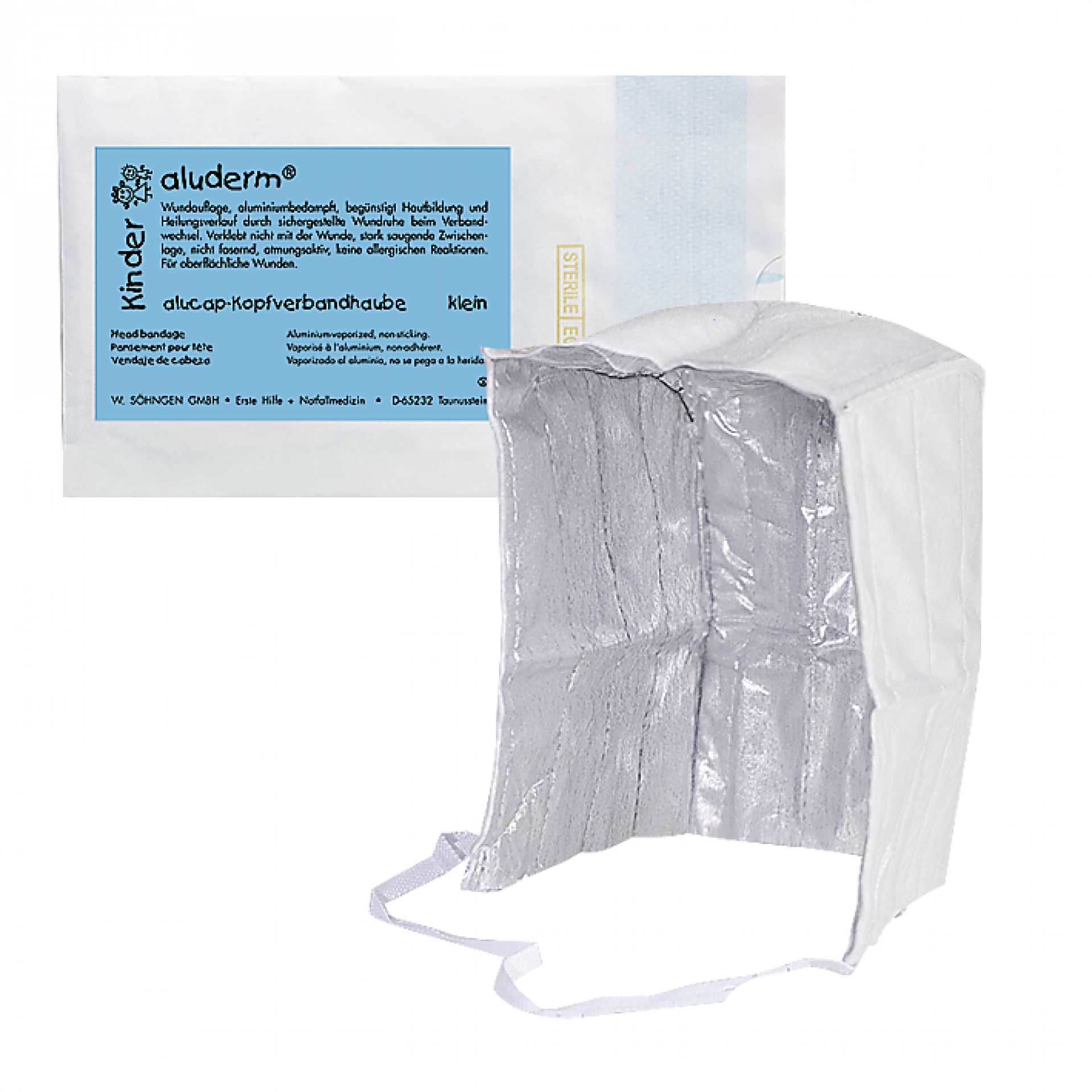 aluderm® Kinder-alucap klein