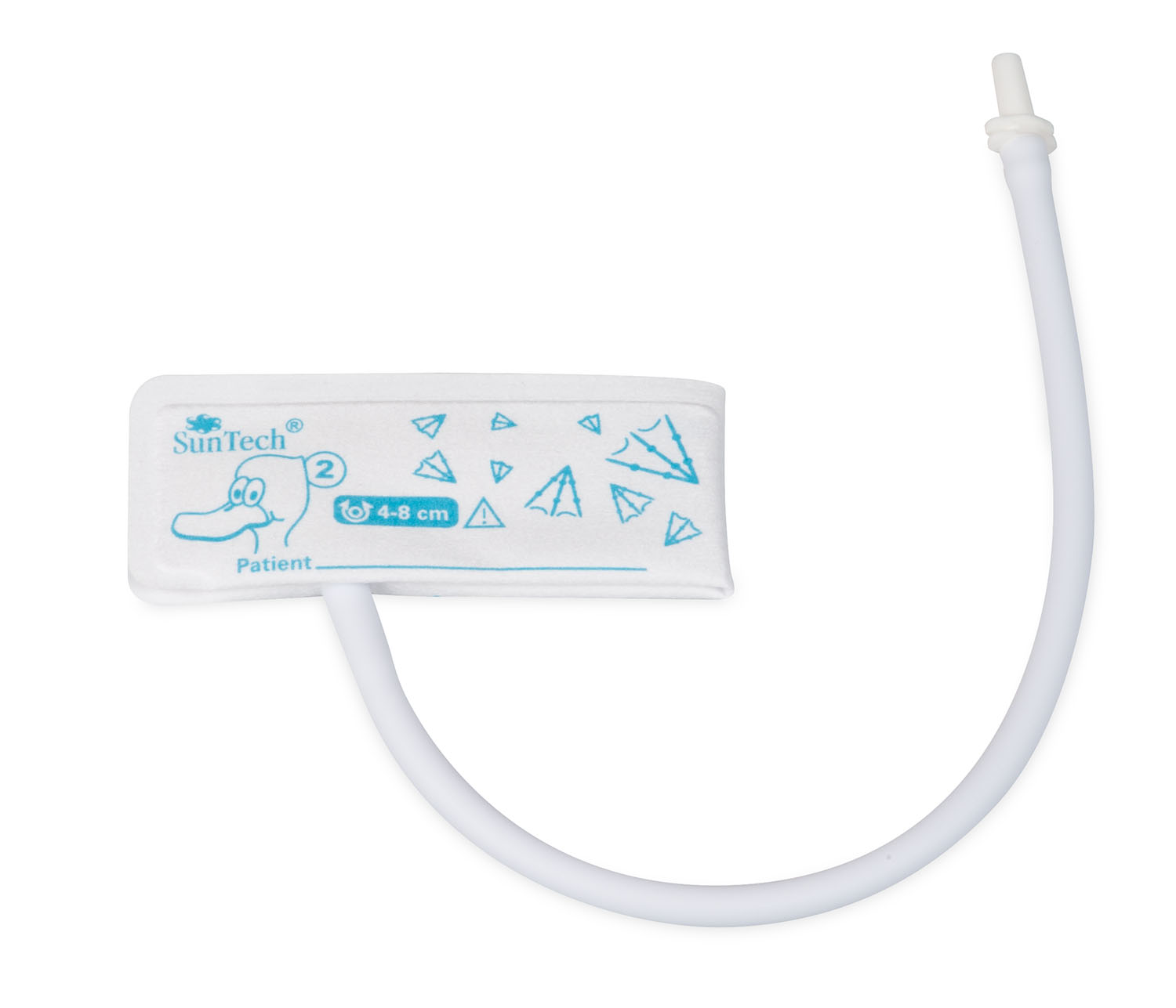 NIBP-Manschetten, Neugeborenes, Größe 2, für 4-8 cm Oberarmumfang, Einweg, 20er-Set