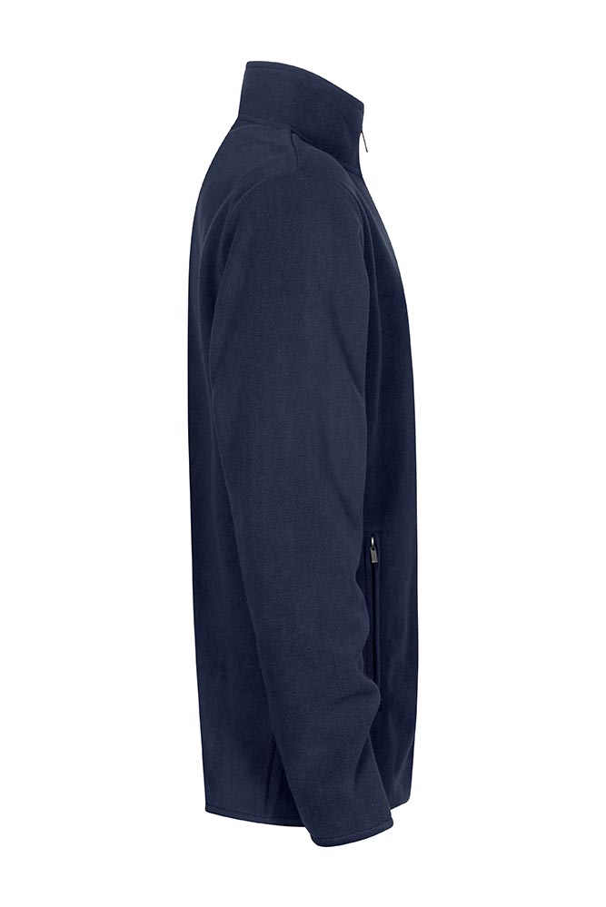 DRK-Doppelfleecejacke für Herren in navy mit Kompaktlogo